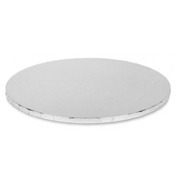 Base Redonda Elegante Forrada Gruesa 12 Pzs