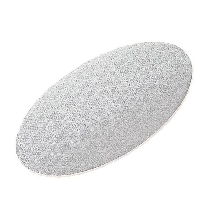 Base Redonda Elegante Forrada Con Gofrado MDF 12 Pzs