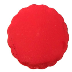 Base Redonda Cartón Doble Corrugado 25 Pzs